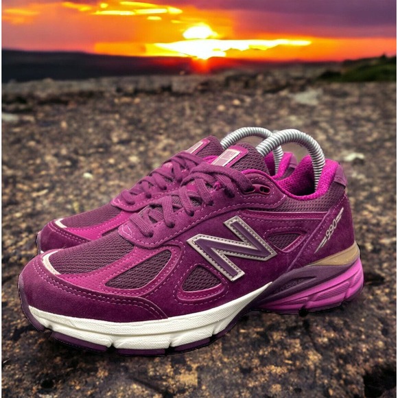 New Balance Shoes - New Balance 990 USA Running Shoes Mulberry Purple W990DM Womens 6 Fast Ship